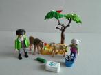 playmobil 5687 - vétérinaire avec enfants et poneys, Ensemble complet, Utilisé, Enlèvement ou Envoi