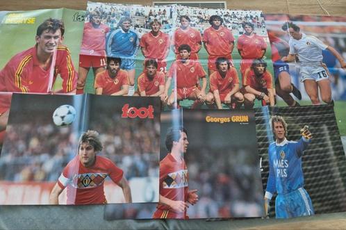 Vintage posters rode duivels - jaren 80 - zeer goede staat, Verzamelen, Sportartikelen en Voetbal, Zo goed als nieuw, Ophalen of Verzenden