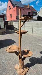 ara - standaard  massief teak / hardhout -  2 m Hoog, Dieren en Toebehoren, Vogels | Parkieten en Papegaaien, Papegaai