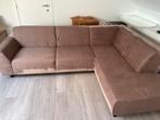 hoekbank Bruin /sandstone, Huis en Inrichting, Ophalen, Gebruikt