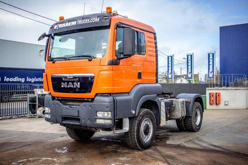 MAN TGS 18.440 BBS-4X4+Kiphydr. (bj 2013), Auto's, Vrachtwagens, Bedrijf, Te koop, 4x4, Airconditioning, Elektrische ramen, MAN