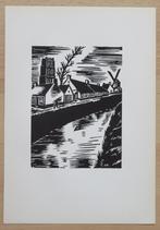 Houtsnede Frans Masereel: LISSEWEGE, Antiek en Kunst, Kunst | Etsen en Gravures, Verzenden