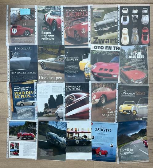 FERRARI 250 - ARTIKELS, Boeken, Auto's | Folders en Tijdschriften, Ferrari, Ophalen of Verzenden