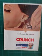 Nestlé Crunch chocolat - publicité papier - 1966, Collections, Marques & Objets publicitaires, Autres types, Utilisé, Enlèvement ou Envoi
