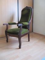 Voltaire zetel, Ophalen, Hout, Eenpersoons, Zo goed als nieuw