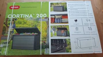 Keter Cortina 200 757 liter storage box antraciet beschikbaar voor biedingen
