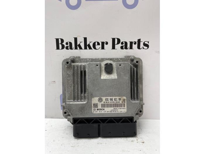 Computer Motormanagement van een Volkswagen Touran, Auto-onderdelen, Elektronica en Kabels, Volkswagen, Gebruikt, 3 maanden garantie