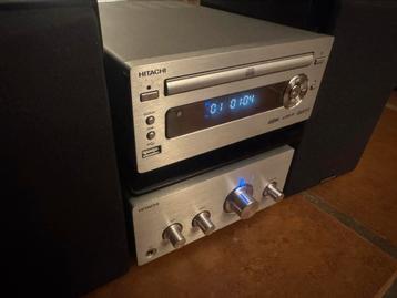 HITACHI AXM649E mini-hifi-systeem, Audio, Tv en Foto, Stereoketens, Ophalen of Verzenden, Zo goed als nieuw