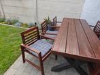 Tuinset tafel + 6 stoelen, Tuin en Terras, Tuinsets en Loungesets, Ophalen, Gebruikt, Stoel, Tuinset