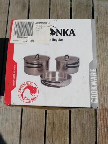 Pottensetje voor trekkers of kampeerders tatonka beschikbaar voor biedingen
