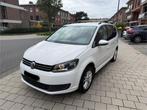 Volkswagen touran 1.4 Benzine cng dkm 130.000 bj 2013, Auto's, Voorwielaandrijving, Euro 5, Stof, Wit