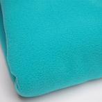 Laatste stuk! 4212) 140x50cm polar fleece turkoois, Blauw, 120 cm of meer, Nieuw, Ophalen of Verzenden