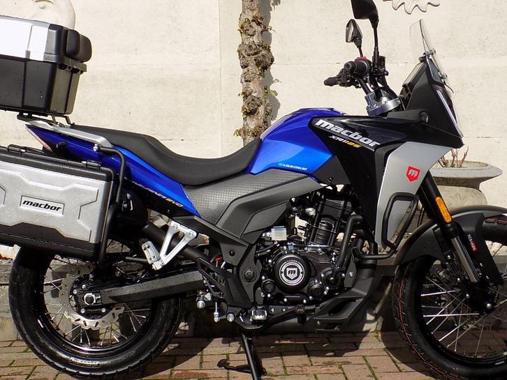 moto 125 cc Touring nieuw groot model 11KW sport , Motoren, Motoren | Overige merken, Bedrijf, Toermotor, 11 kW of minder, 1 cilinder