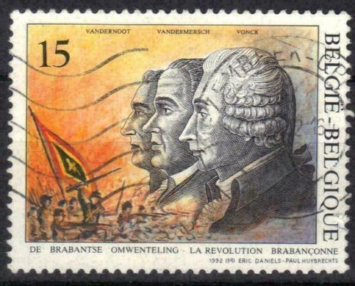 Belgie 1992 - Yvert/OBP 2482 - De Brabantse Omwenteling (ST), Postzegels en Munten, Postzegels | Europa | België, Gestempeld, Gestempeld