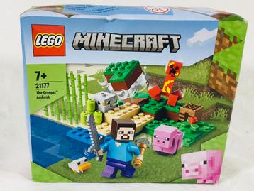 Lego Minecraft 21177 The Creeper Ambush NEUF dans sa boîte