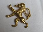 Mutskenteken Leeuw , kleur goud, Ophalen of Verzenden