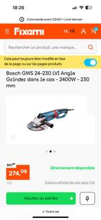 Disqueuese bosch 230 a Louer, Bricolage & Construction, Outillage | Meuleuses, Comme neuf