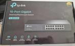 Switch TP-Link TL-SG1016D – 16 ports Gigabit – Neuf, Ophalen, Nieuw