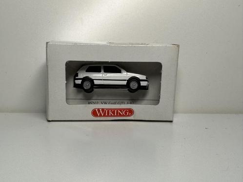 VOLKSWAGEN Golf GTi 3 Doors White 1/87 HO WIKING Neuve+Boite, Hobby & Loisirs créatifs, Voitures miniatures | 1:87, Neuf, Voiture