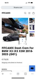 FITCAMX dashcam voor BMW X3 G01, Autos : Divers, Dashcams, Enlèvement ou Envoi, Neuf