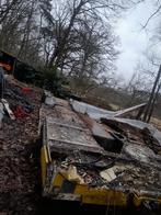 Platte wagen hooi strooi, Enlèvement