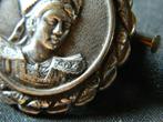 Bretonse zilveren broche 835 + Ring, Handtassen en Accessoires, Antieke sieraden, Broche, Zilver, Verzenden