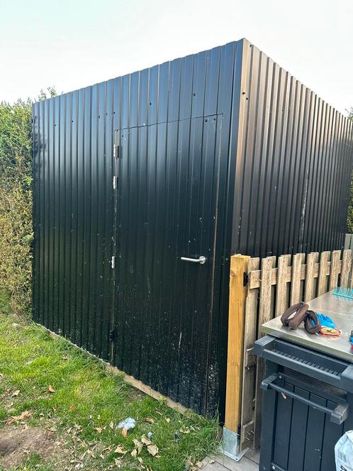 Metalen tuinberging, Tuin en Terras, Bergingen en Tuinkasten, Zo goed als nieuw, Ophalen of Verzenden