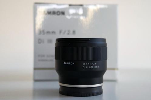 Tamron 35 mm F/2.8 Di III OSD voor Sony E-mount, Audio, Tv en Foto, Foto | Lenzen en Objectieven, Zo goed als nieuw, Groothoeklens