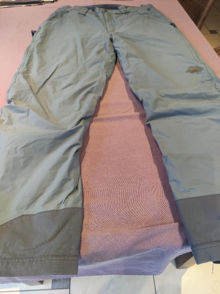 Heren Skibroek Helly Tech – Zeer Goed, blauwgrijs, XL, Gedragen, Ophalen, Broek, Maat 56/58 (XL)