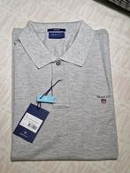 Polo Gant NEUF avec étiquette Gris clair Taille M, Neuf, Gris, Enlèvement ou Envoi, Gant