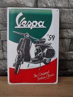 plaque métal de décoration vespa, Huis en Inrichting, Ophalen of Verzenden, Nieuw