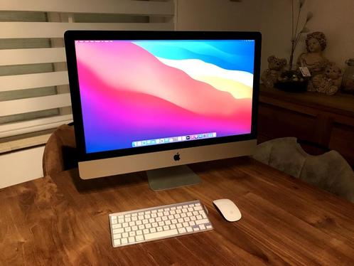 iMac 27" 2015 5K Top Staat, Informatique & Logiciels, Apple Desktops, Comme neuf, iMac, SSD, 3 à 4 Ghz, 8 GB, Enlèvement