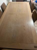 Echte massieve houten tafel, Ophalen, Zo goed als nieuw