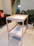 Verschoontafel + wit kussen, Kinderen en Baby's, Kinderkamer | Commodes en Kasten, Ophalen, Zo goed als nieuw