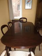 Table, chaise et commode antique, Maison & Meubles, Salles à manger complètes, Enlèvement, Utilisé, 4 à 6 chaises, Antiek