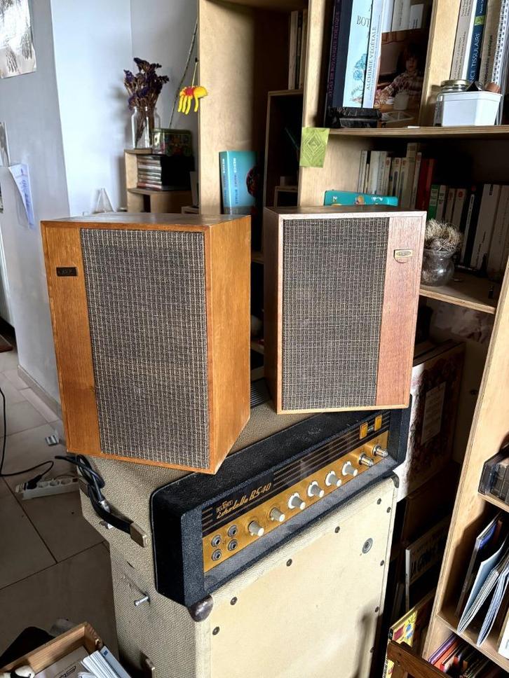 Kef Cresta 1968 speakers, TV, Hi-fi & Vidéo, Enceintes, Utilisé, Haut-parleurs Frontaux, Arrière ou Stéréo, Autres marques, Enlèvement