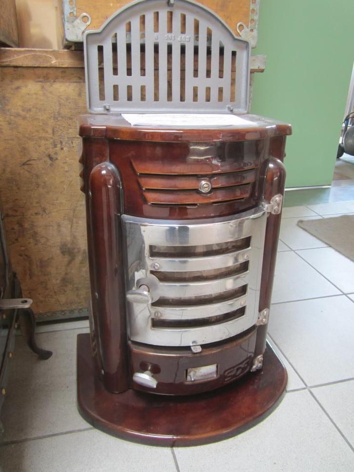 KACHELTJE NOSTALGISCH KOLEN, Huis en Inrichting, Kachels, Gebruikt, Vrijstaand, Kolenkachel, Overige brandstoffen, Ophalen