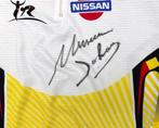 Wielertrui/wielershirt NISSAN – JOHAN MUSEEUW – gesigneerd, Ophalen of Verzenden