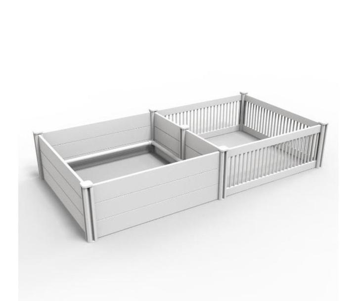 Werpkist + Uitloopren Werpbak Hond puppy Fokker 80x80x46cm, Dieren en Toebehoren, Honden-accessoires, Nieuw, Ophalen of Verzenden