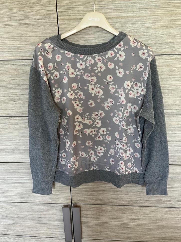Trui Tommy Hilfiger dames ~ large, Kleding | Dames, Truien en Vesten, Zo goed als nieuw, Maat 42/44 (L), Grijs, Ophalen