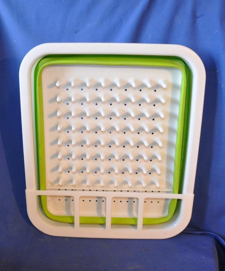 egouttoir pour vaisselle pliable, Huis en Inrichting, Keuken | Servies, Zo goed als nieuw, Overige typen, Overige materialen, Ophalen of Verzenden