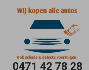 VerKopen Wij kopen Alle Soorten Wagens Op !!, Autos, Particulier, Achat
