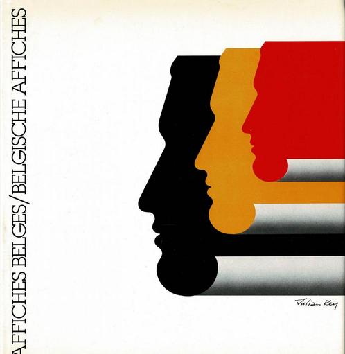 Affiches belges - Belgische affiches - IBM, 1983, Boeken, Kunst en Cultuur | Beeldend, Gelezen, Ophalen of Verzenden