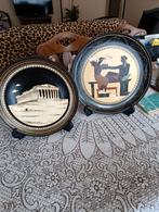 2 assiettes décoratives, Ophalen, Zo goed als nieuw