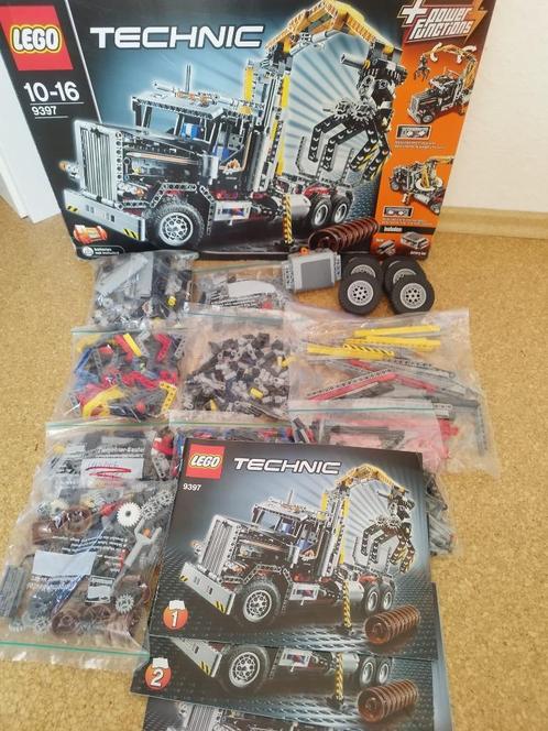 LEGO Technic Houten Transporter 9397, Kinderen en Baby's, Speelgoed | Duplo en Lego, Zo goed als nieuw, Lego, Losse stenen, Ophalen of Verzenden