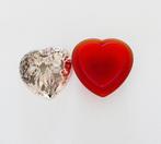 Christofle - Hartvormig Doosje, Antiek en Kunst, Verzenden, Zilver