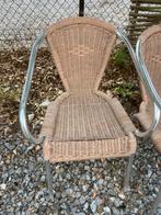 leuke tuin tafelstoelen, Tuin en Terras, Tuinstoelen, Ophalen, Zo goed als nieuw, Stapelbaar