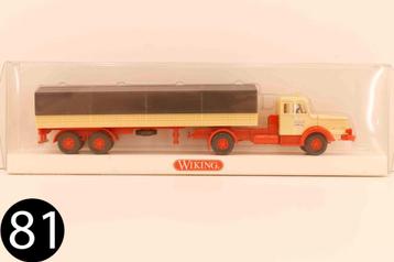 1/87 Wiking  +/- 100 Vrachtwagens (deel 5 van 5) beschikbaar voor biedingen