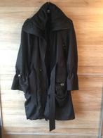 Lange zwarte damesjas, Kleding | Dames, Ophalen of Verzenden, Maat 36 (S), Gedragen, Melvin