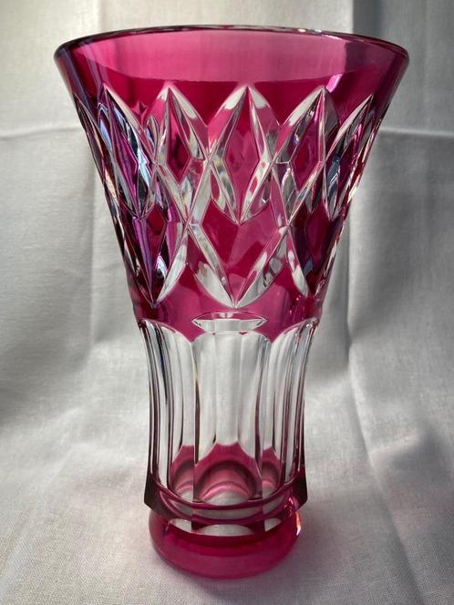 Vase en cristal du Val Saint Lambert, Antiquités & Art, Antiquités | Verre & Cristal, Enlèvement